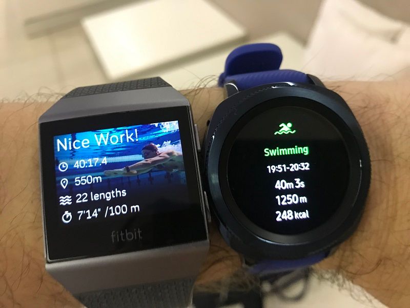 Samsung s3 frontier on sale vs fitbit ionic