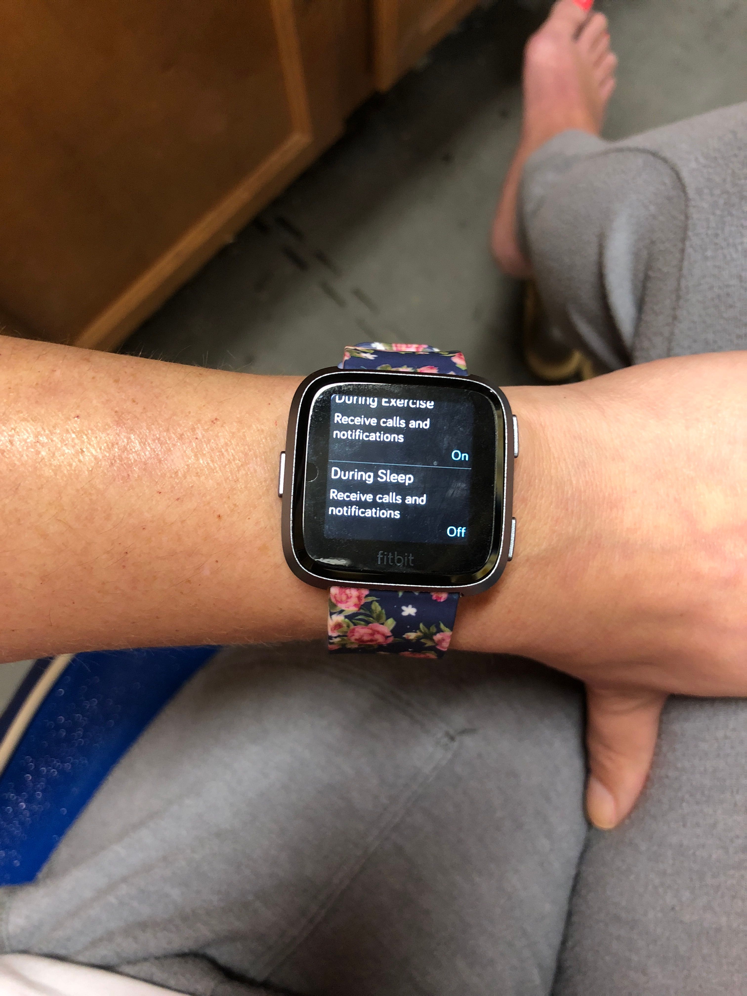 fitbit versa 2 take calls