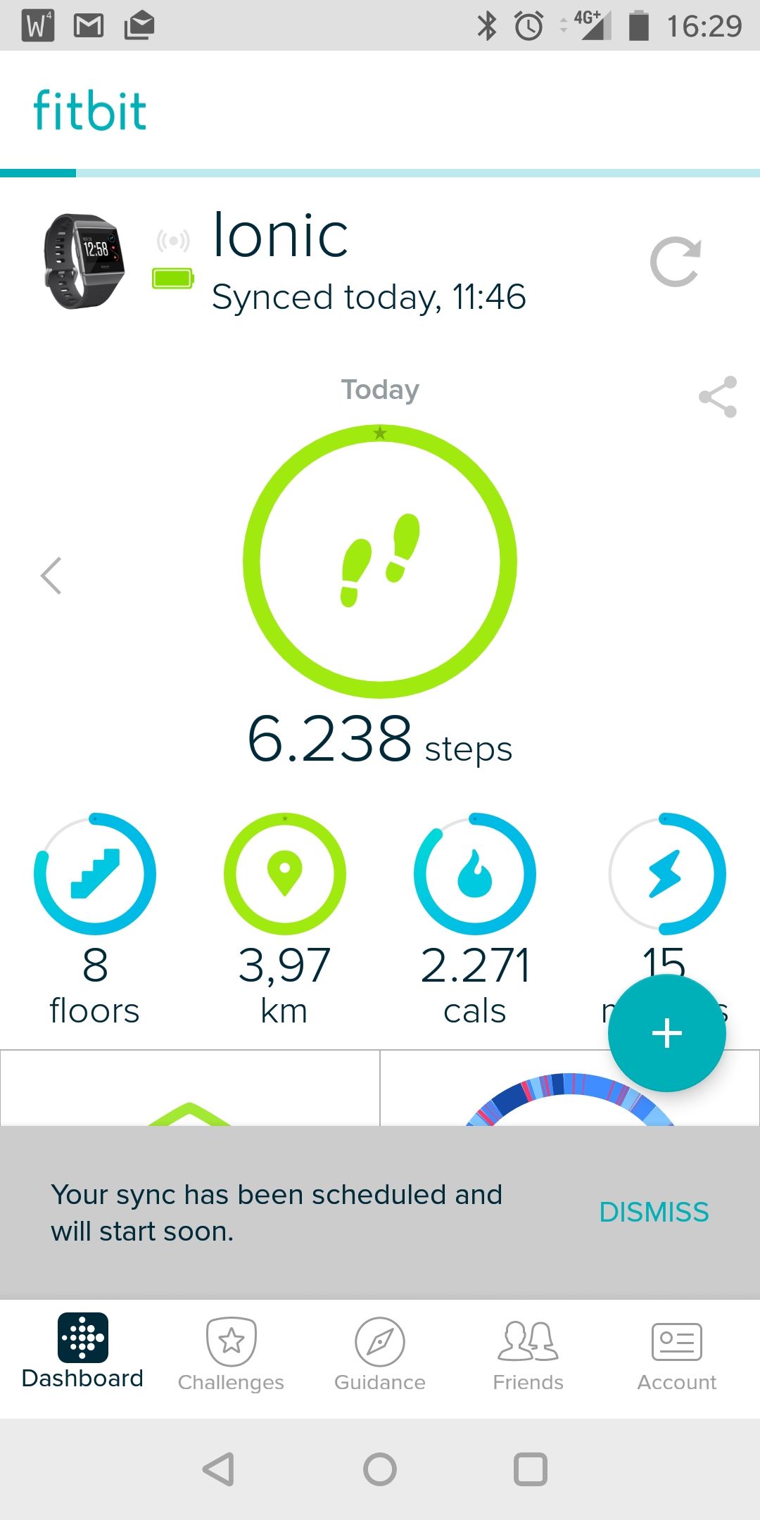 fitbit ionic account