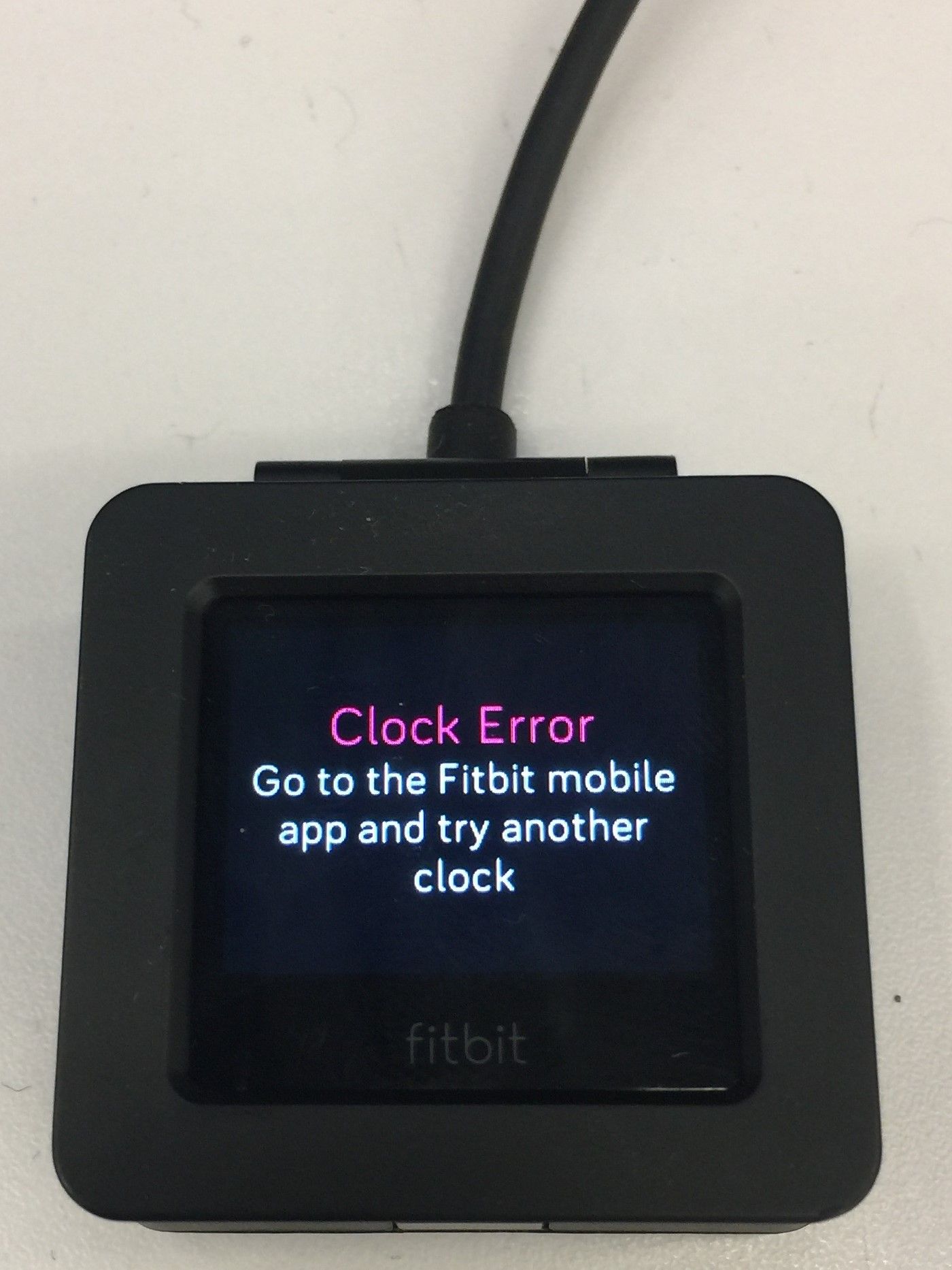 fitbit blaze sync time