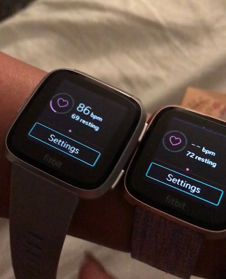 heart rate on versa not working