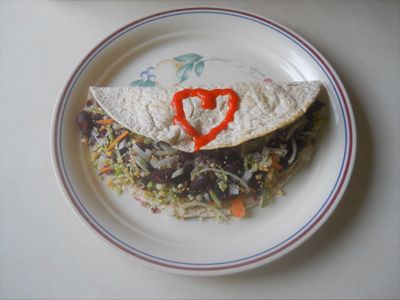 Gershon's HEARTily Smiling Soft-Shell Taco