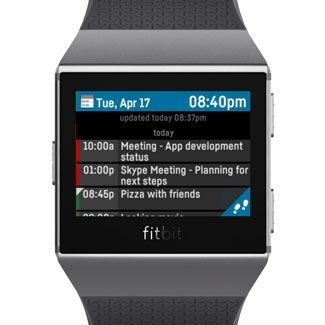Today Agenda app for Ionic - Fitbit 