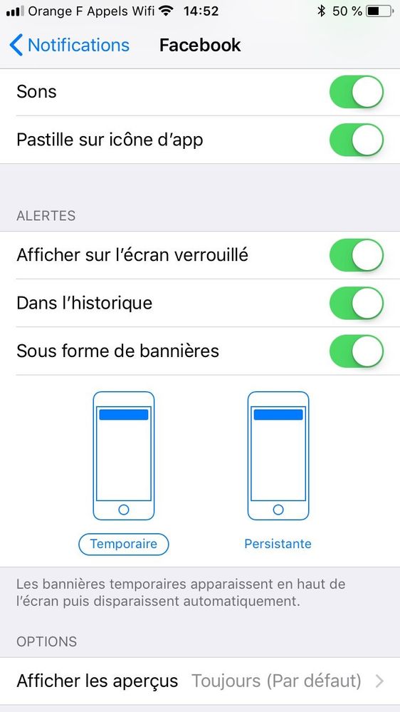 Sur ton IPHONE