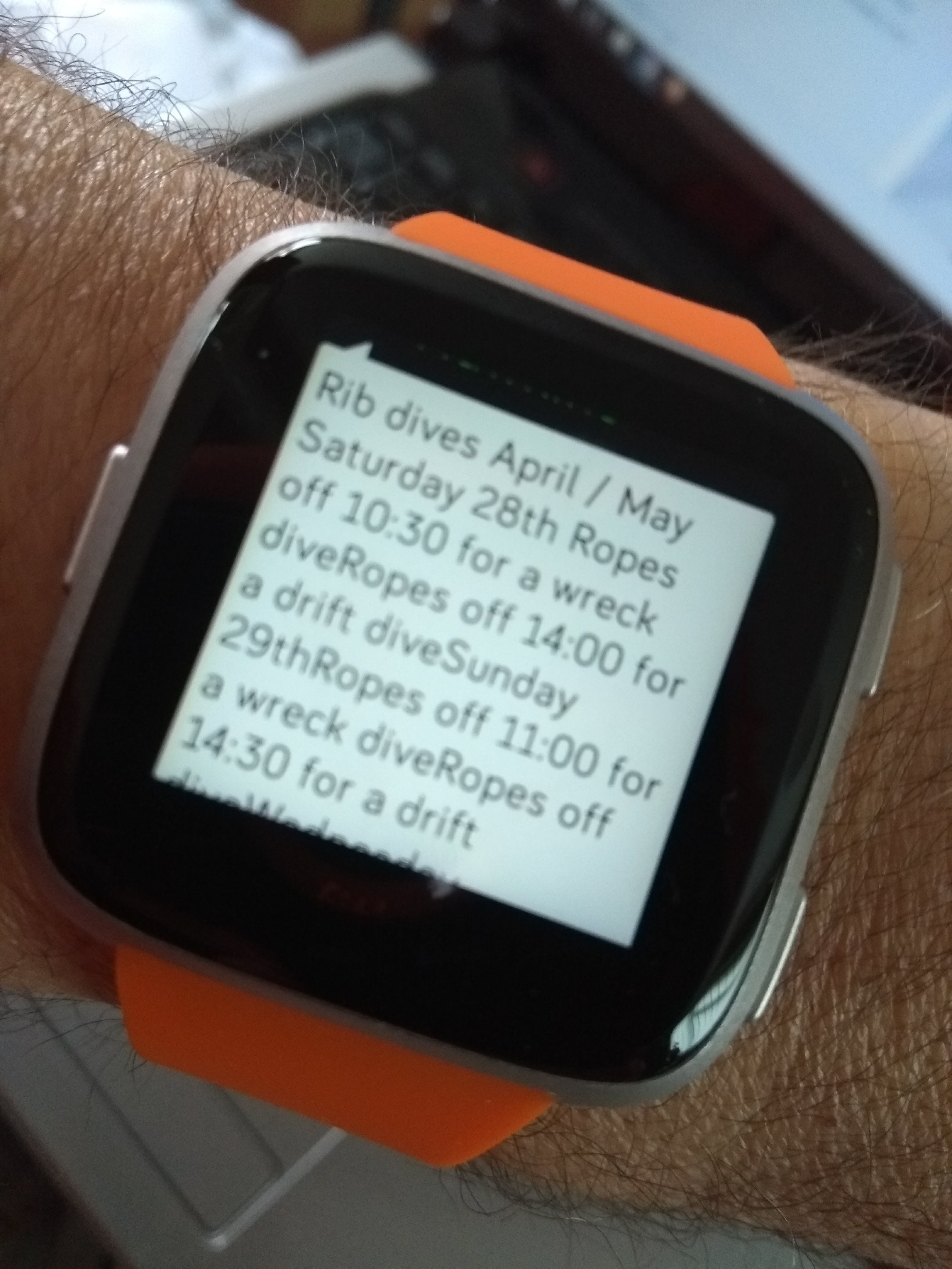 Versa will not show text messages Fitbit Community