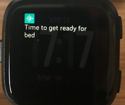 can you set reminders on fitbit