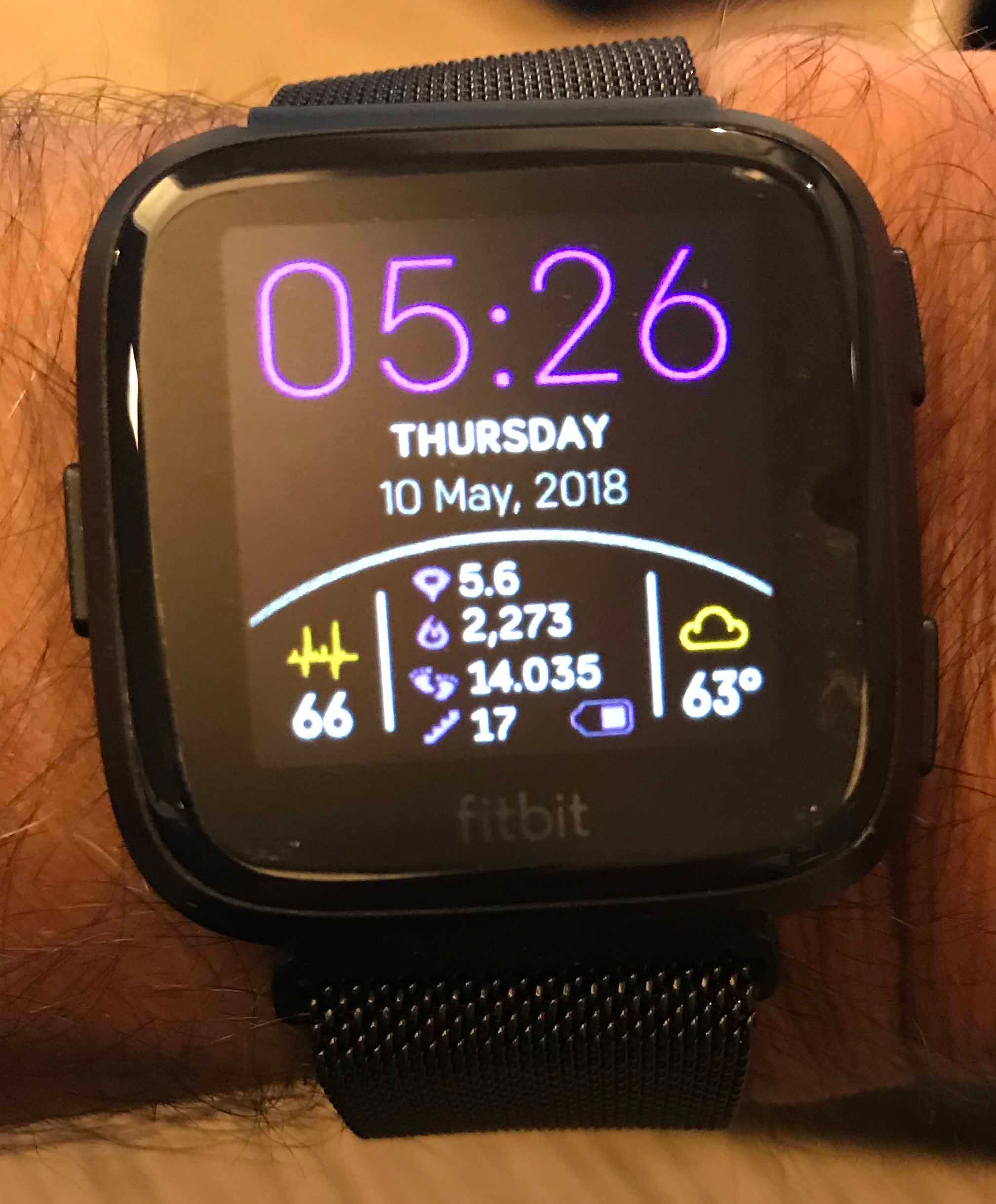 best clock faces for versa 2