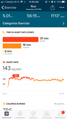 Fitbit store run tracker