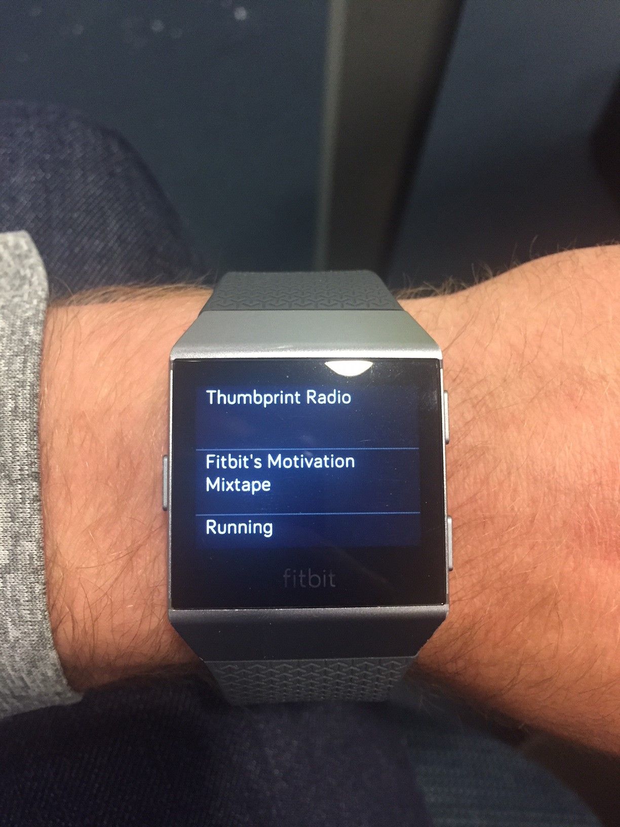 pandora on fitbit ionic