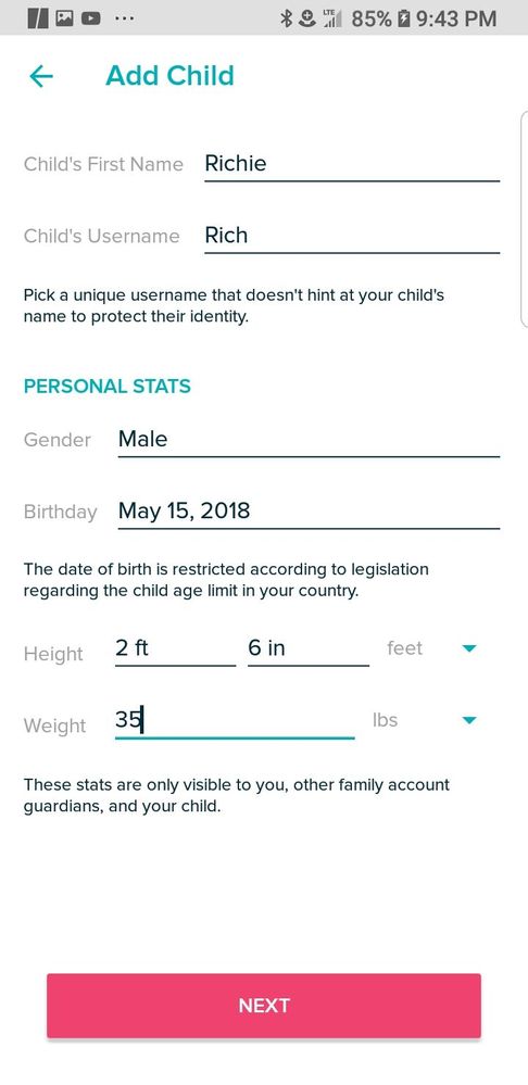 Notice my 11 day year old son