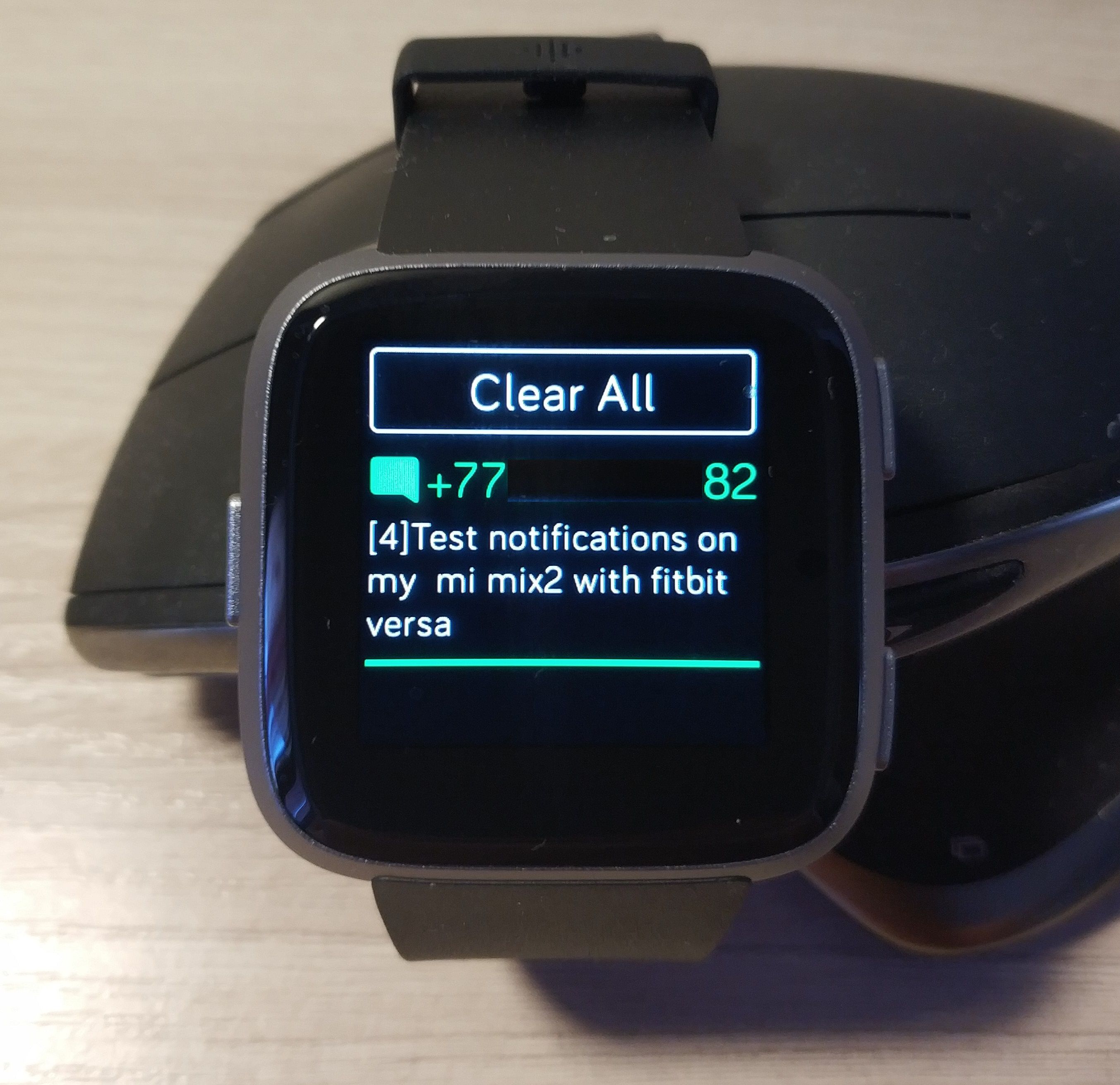 fitbit versa whatsapp notification android