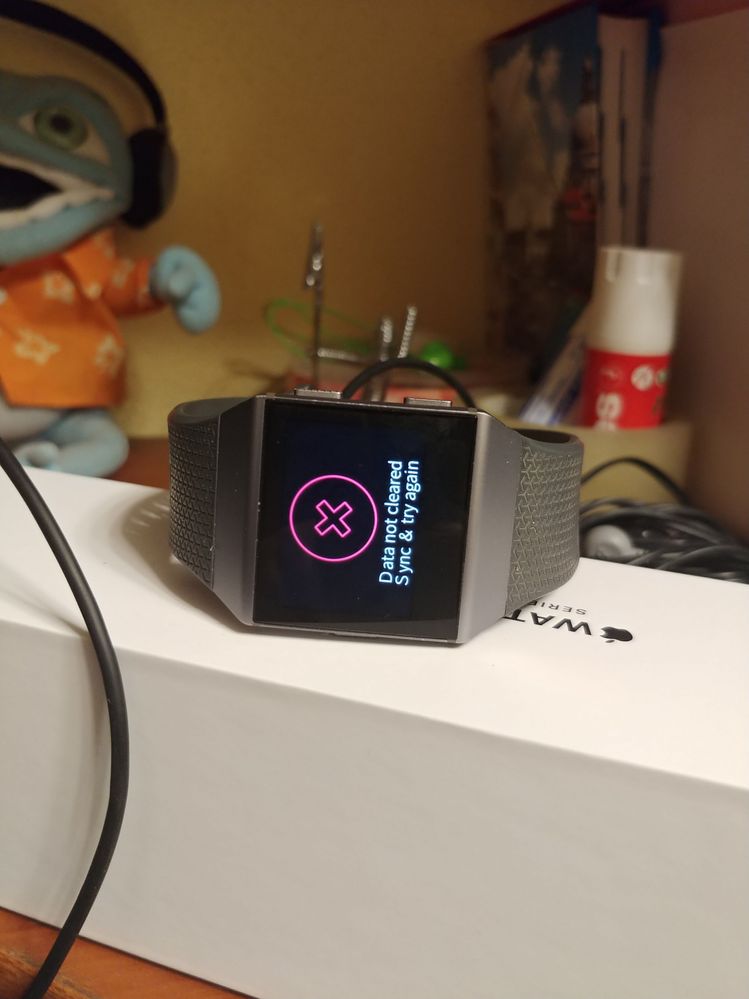 ionic is charging