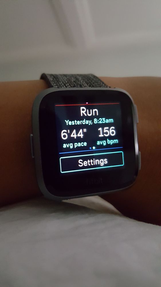 Solved Day of exercise just disappeared after versa sync Fitbit