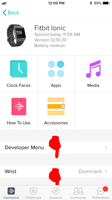 syncing apple watch to fitbit app