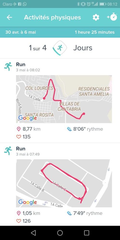 Map my run store and fitbit