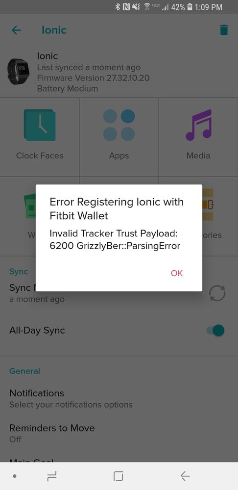 Same error with latest firmware