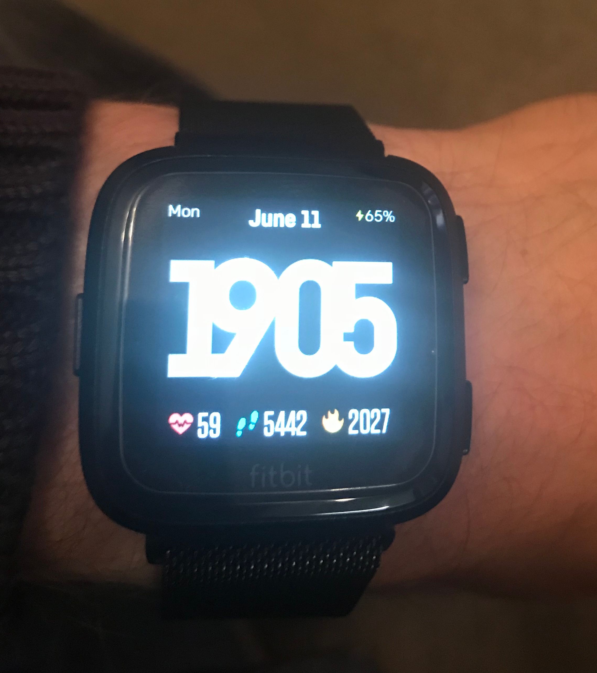 best fitbit clock face for nurses