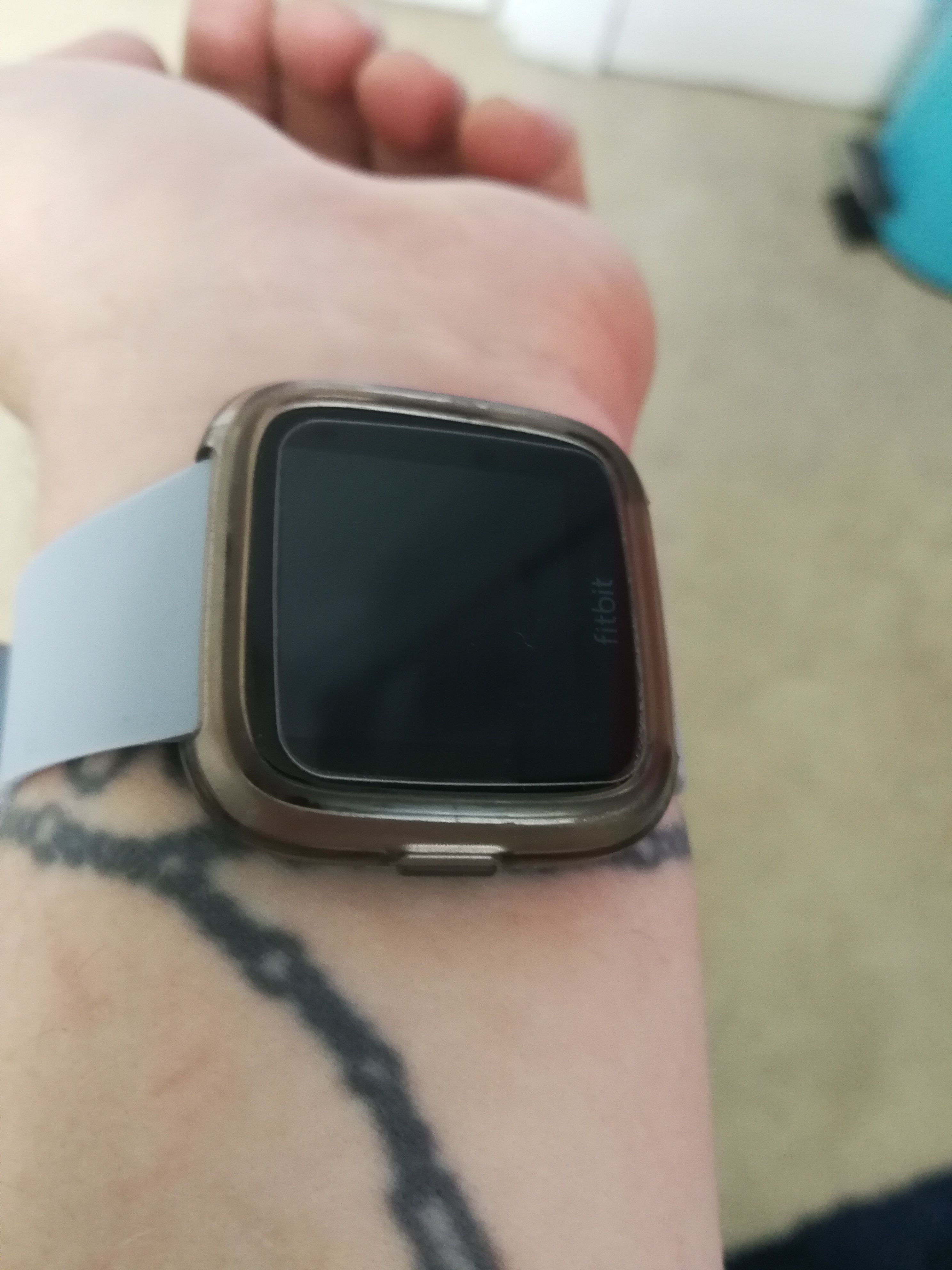 Versa screen is scratched - Fitbit 