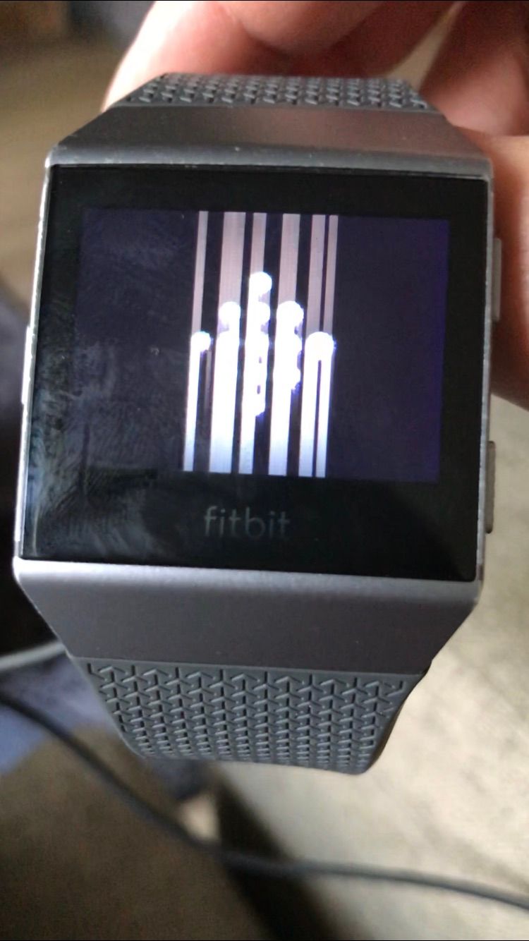 fitbit ionic display