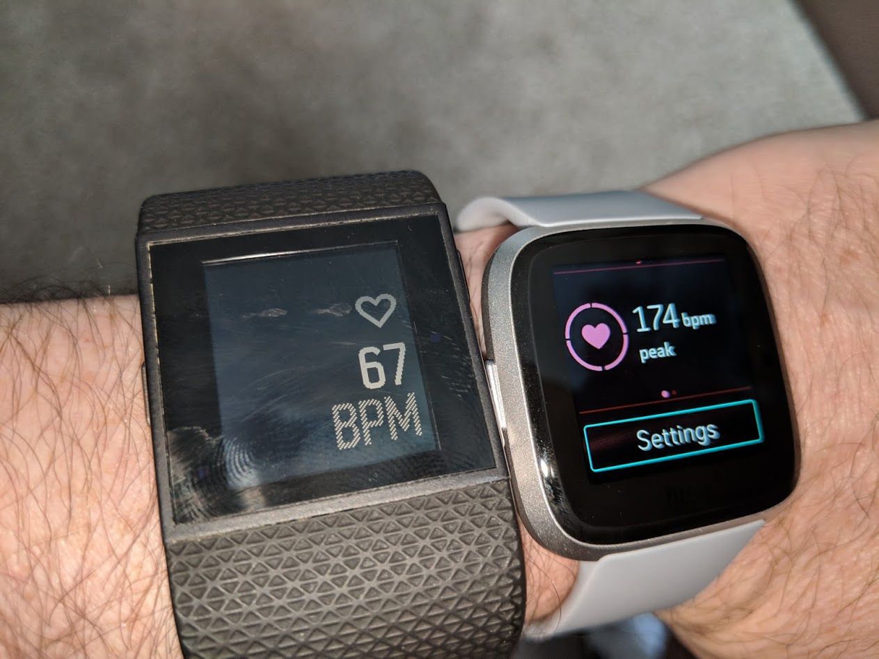 Solved Versa heartrate and calories spent insanely high Fitbit