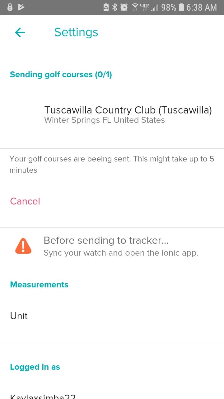 game golf gps fitbit