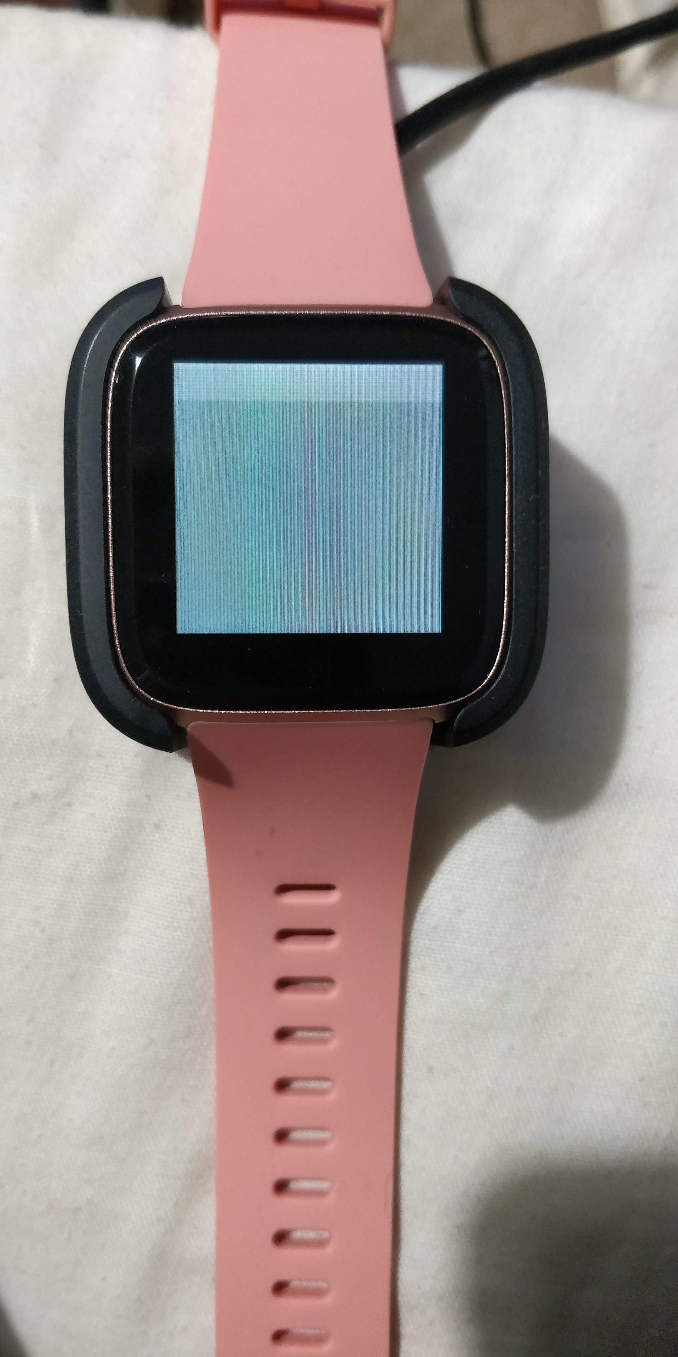 my fitbit versa time is wrong