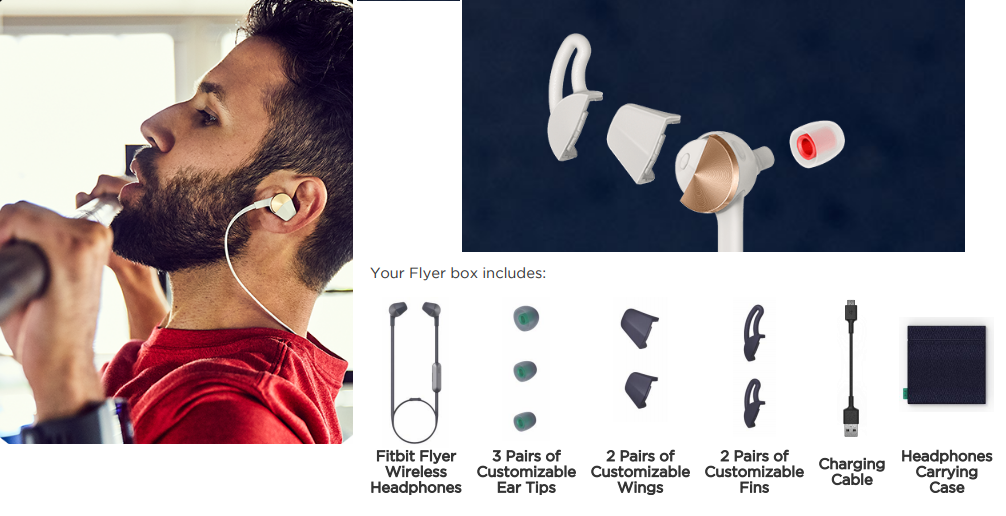 fitbit flyer ear tips
