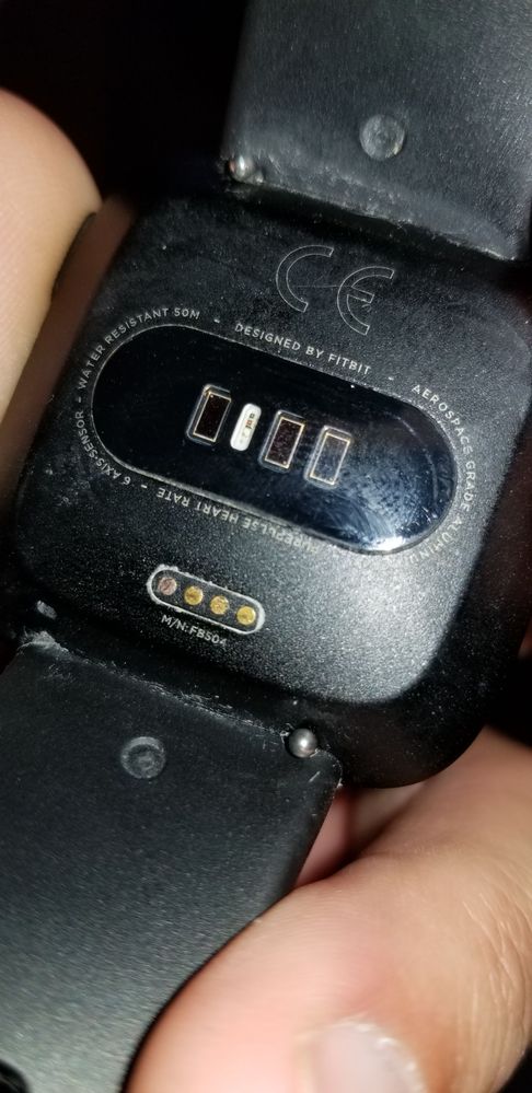Left charging pin worn off already