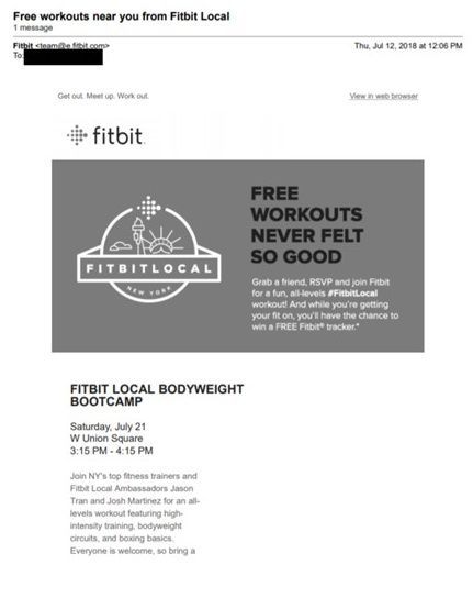Fitbit Local Events Fitbit Community
