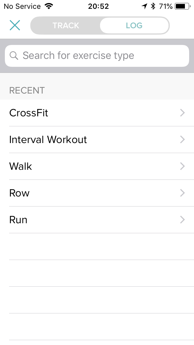 fitbit inspire exercise modes