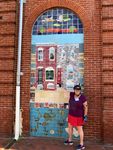 Rowhouse painting on Hollins Market