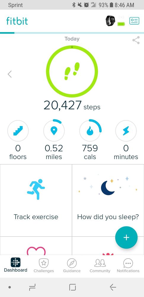 Versa incorrect steps count - Fitbit 