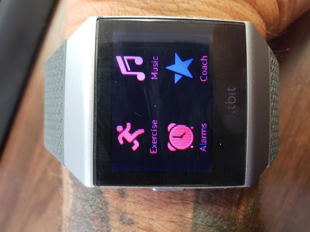 Solved Ionic screen glitch Page 3 Fitbit Community