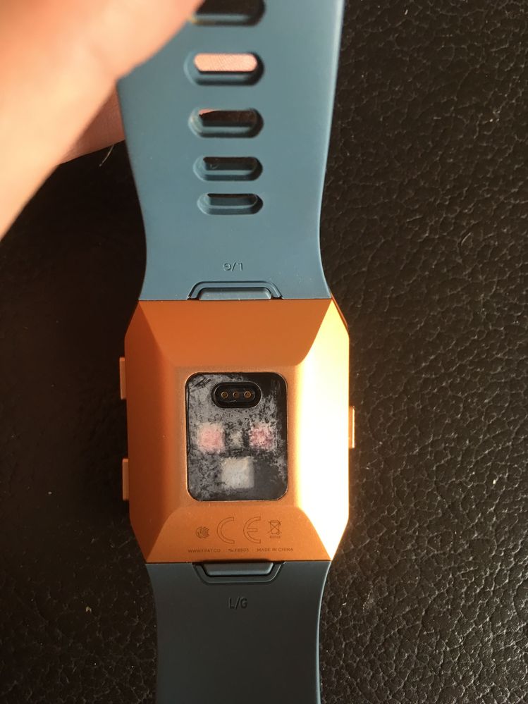 Fitbit ionic 2025 sensor not working