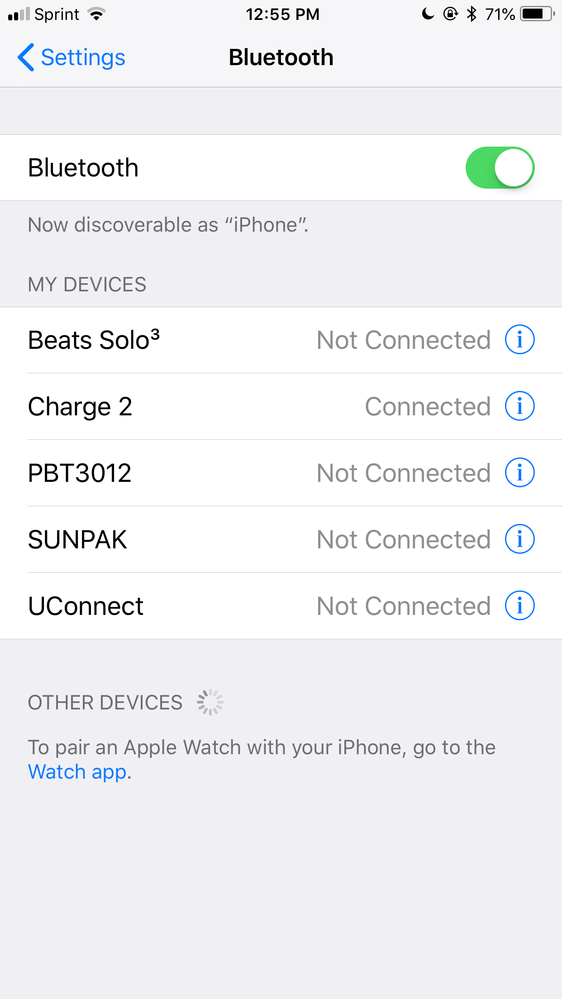 Its connected but when I sync it show not connected