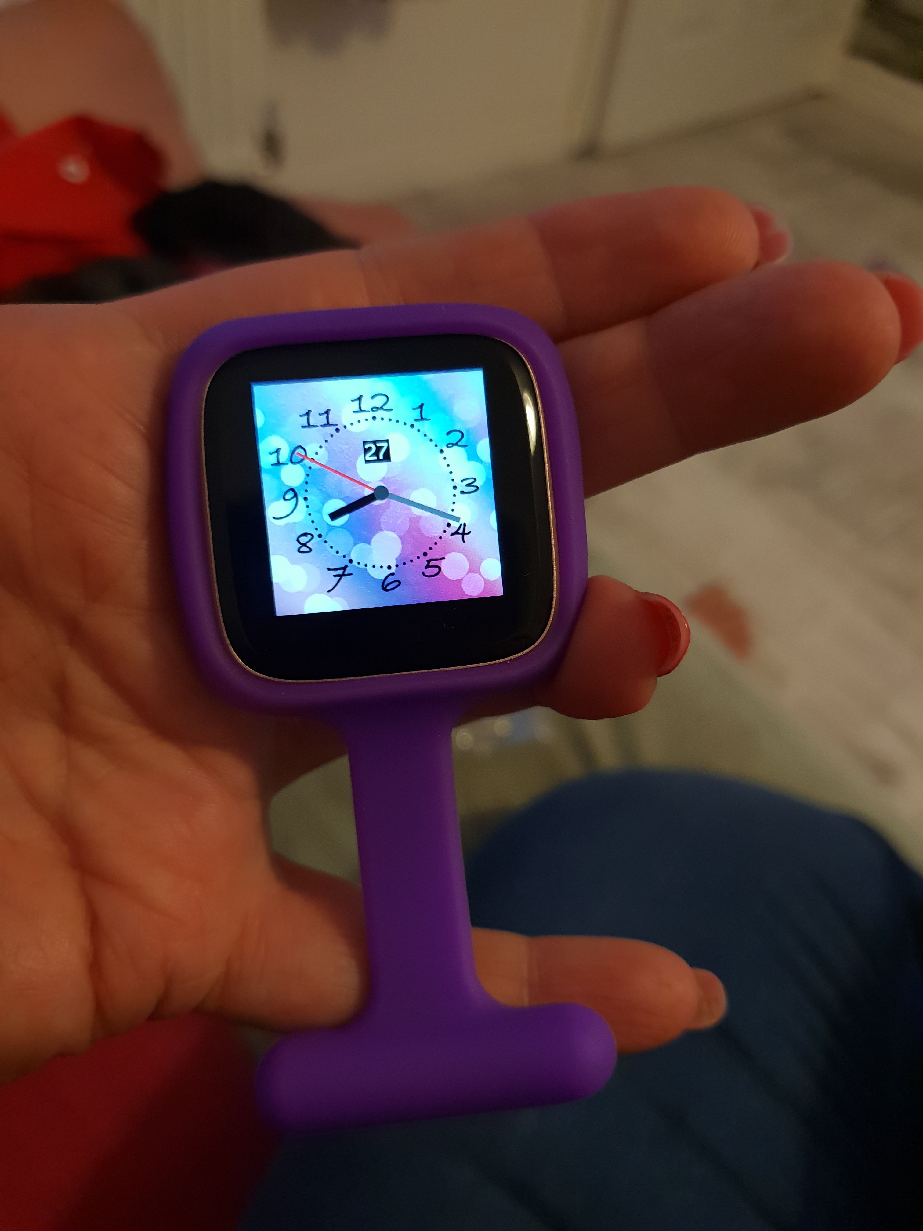 fitbit versa belt clip