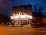 The historic Senator Theater down the street from my house