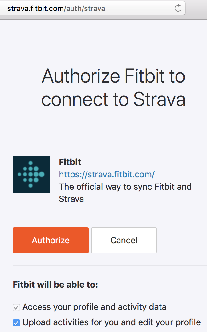 connect fitbit to strava app