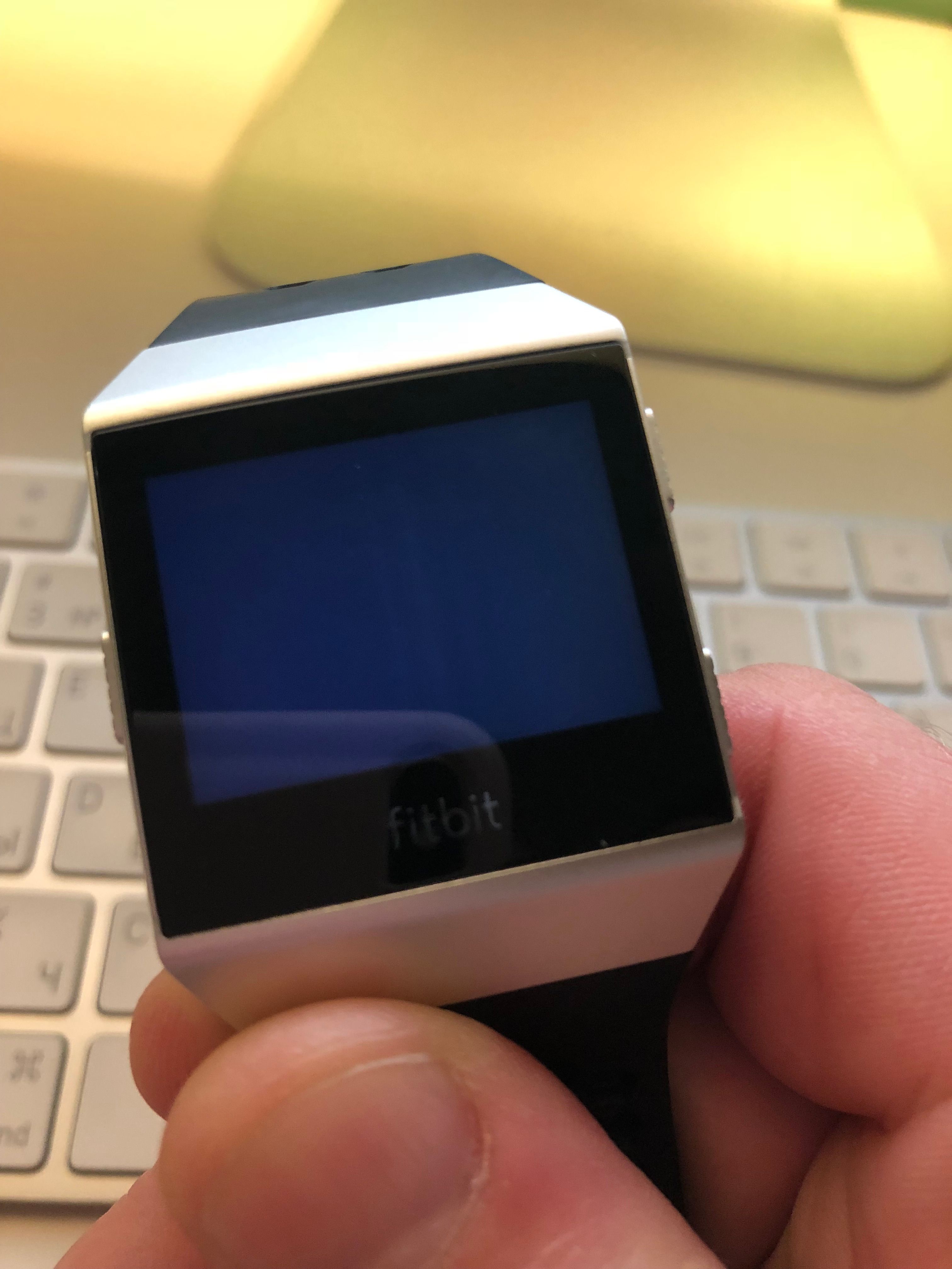 Solved: Ionic display is not - Fitbit Community