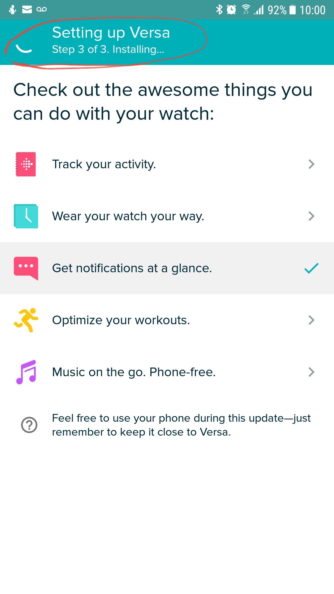 fitbit versa 2 update taking forever