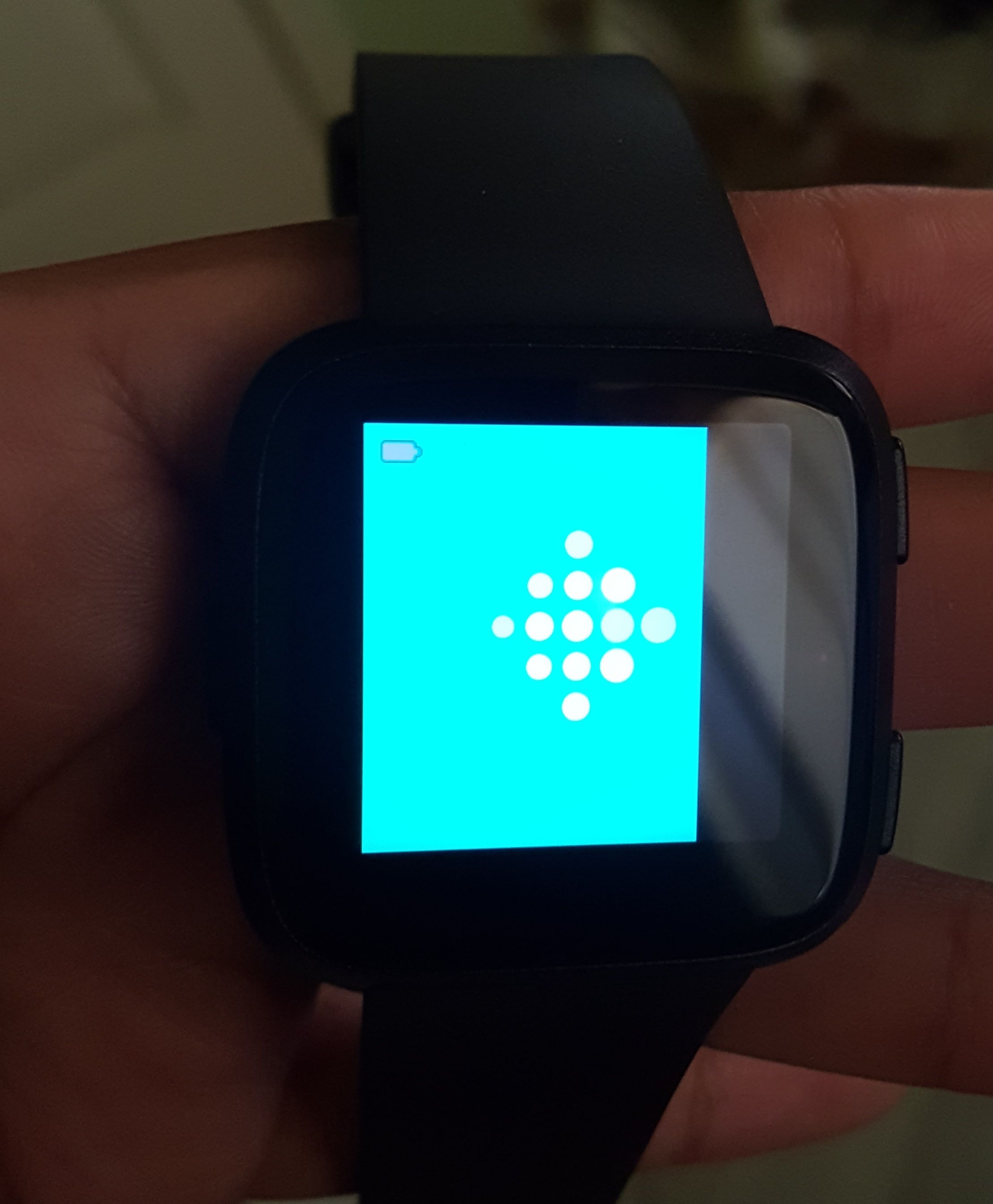 Versa is getting stuck on Firmware 