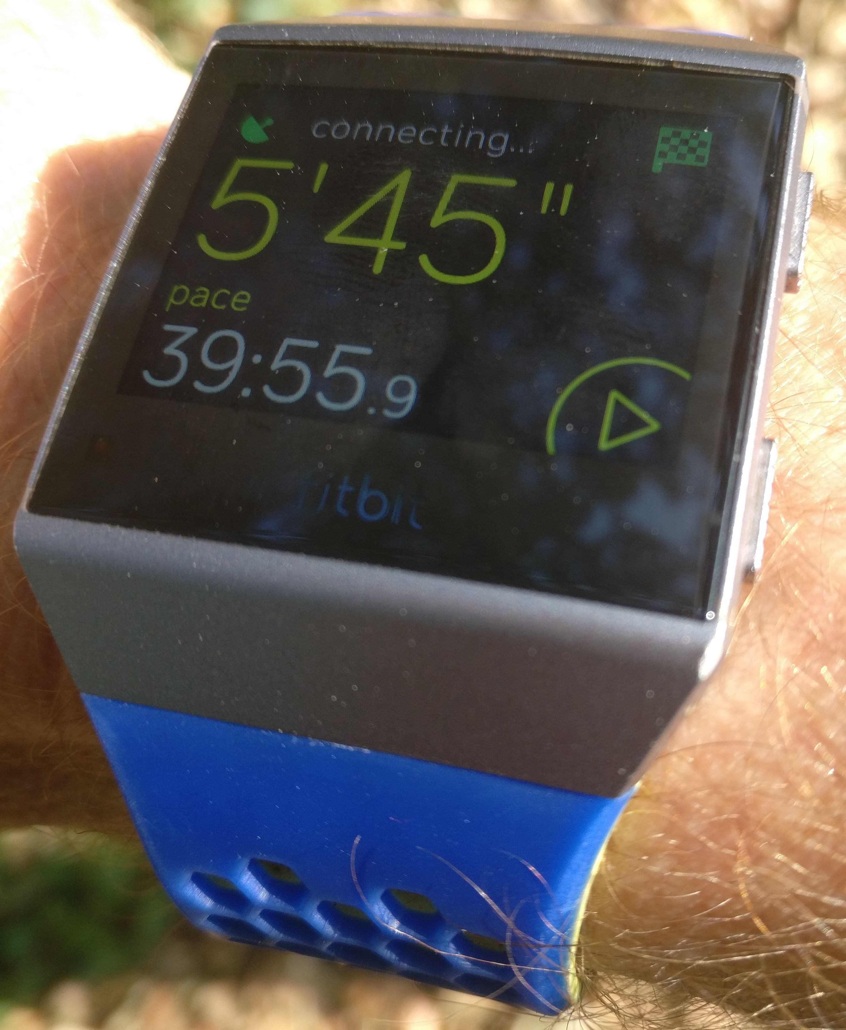 fitbit ionic gps