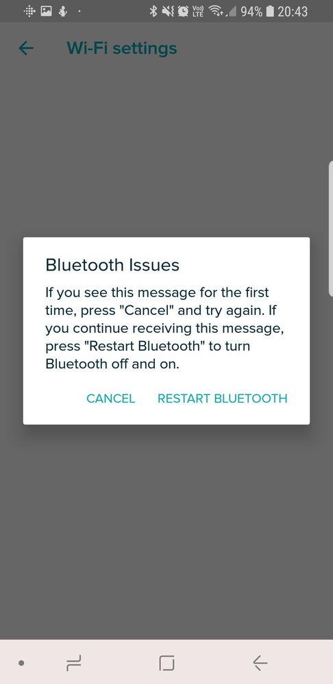 Restarted Bluetooth several times even though ionic showed on paired devices list