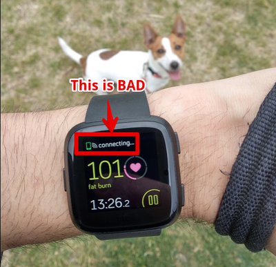 Versa connected GPS issues - Fitbit 