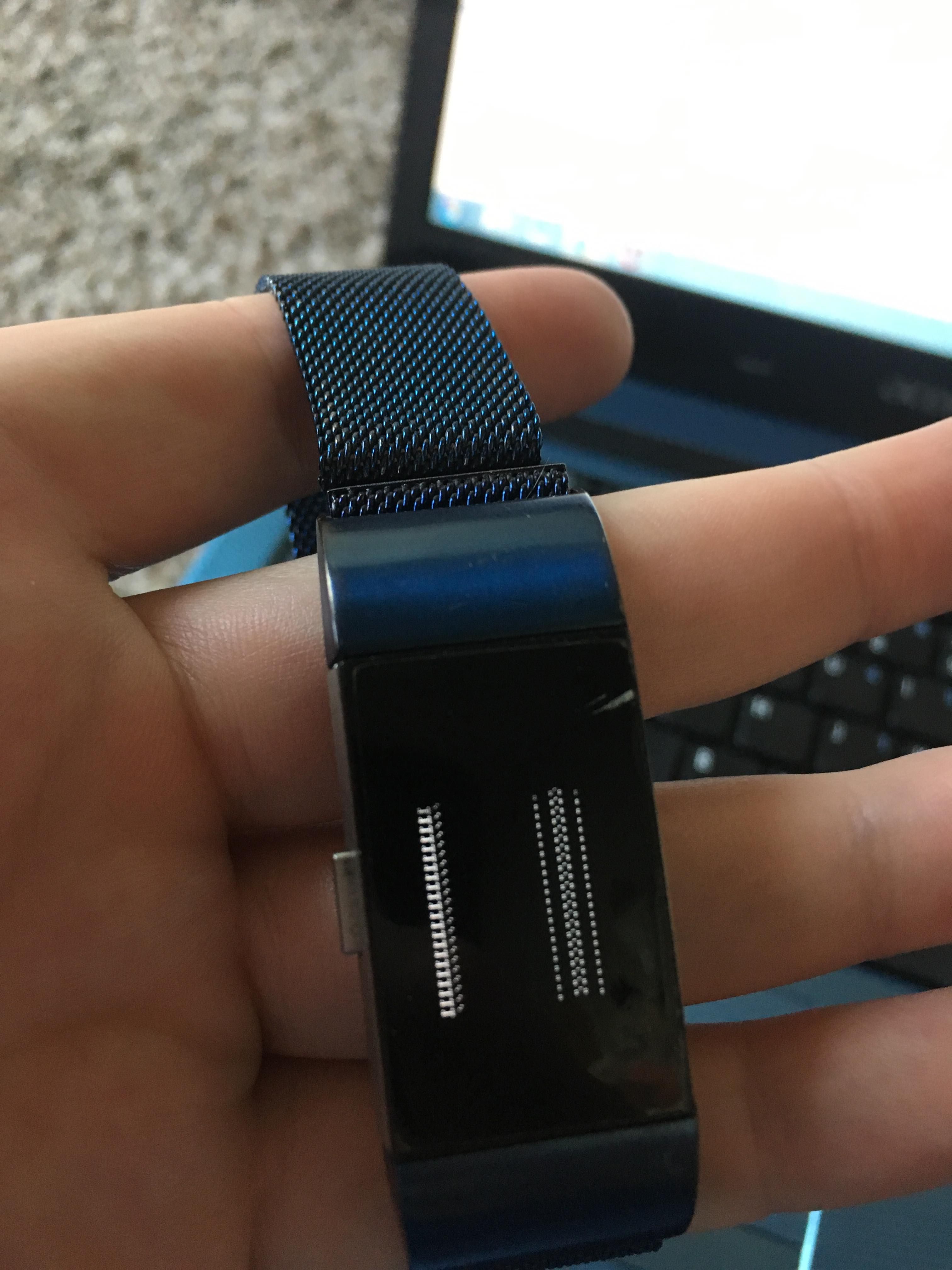 Charge 2 glitches on the screen Fitbit Community