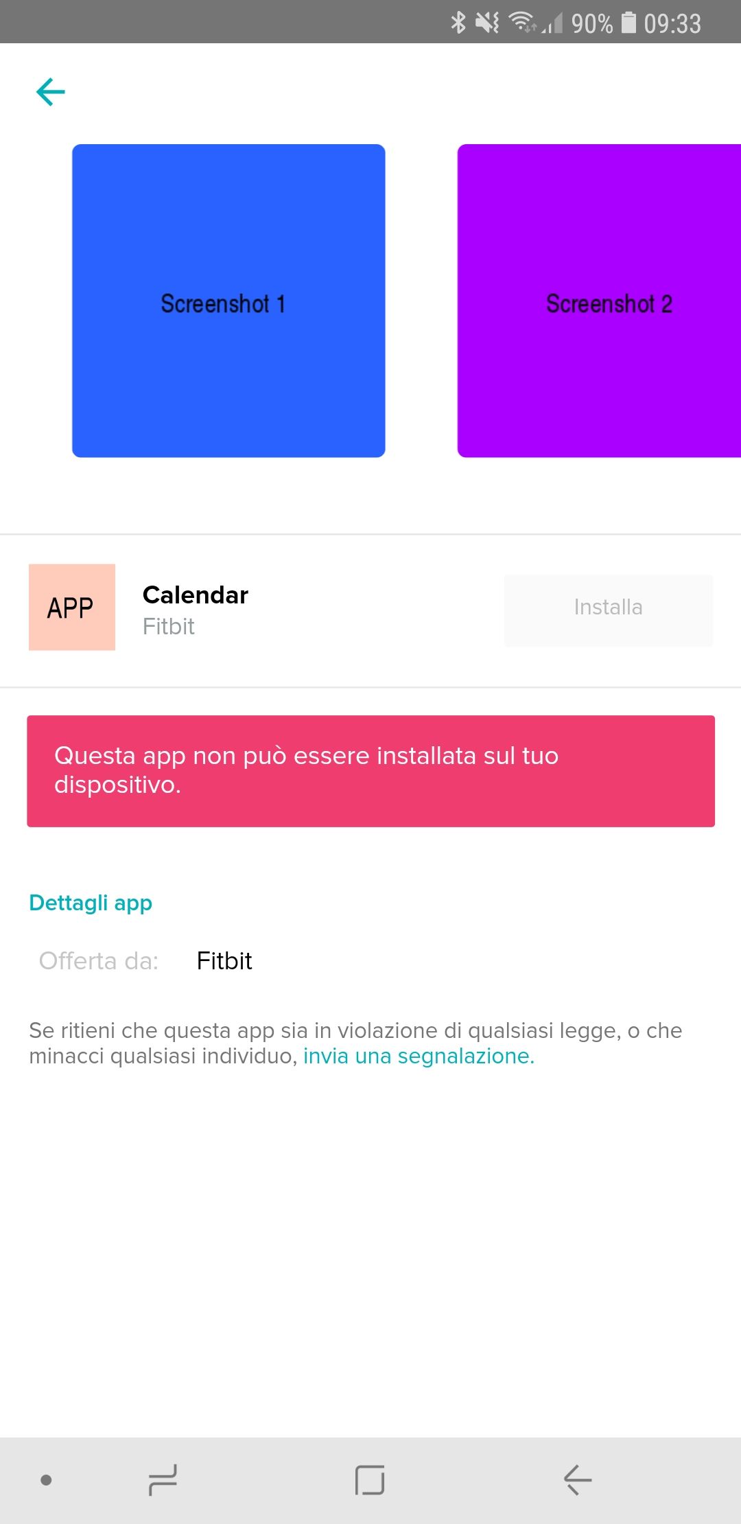 fitbit versa 2 agenda app