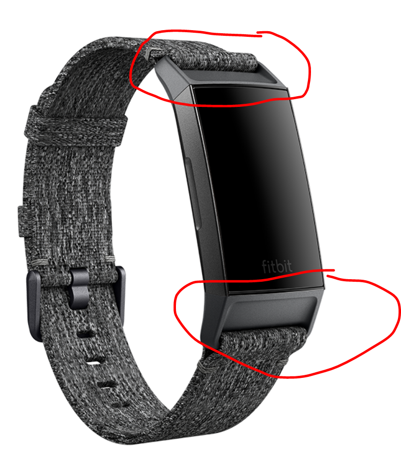 fitbit charge 2 xl band size