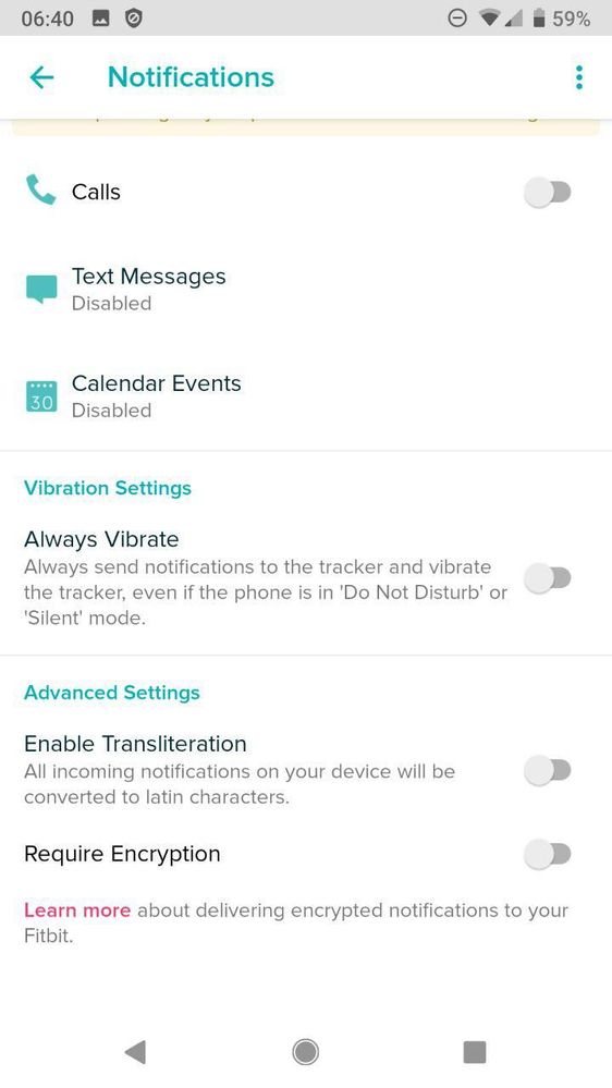 From Fitbit (but I think this is device notifications rather than phone notifications?)