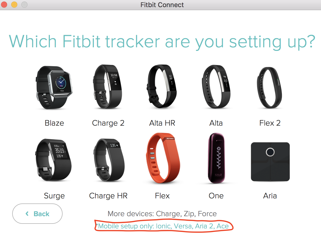 fitbit in order of release