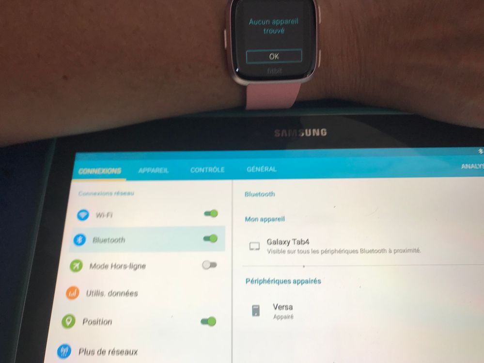 Connexion bluetooth